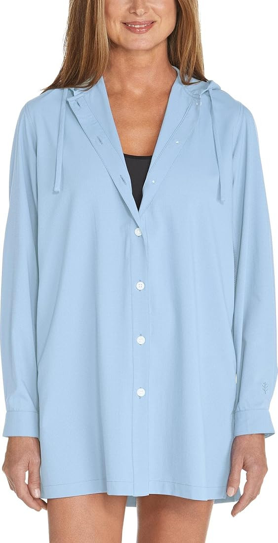 Coolibar UPF 50+ Women's Iztapa Beach Shirt - Sun Protective | Amazon (US)