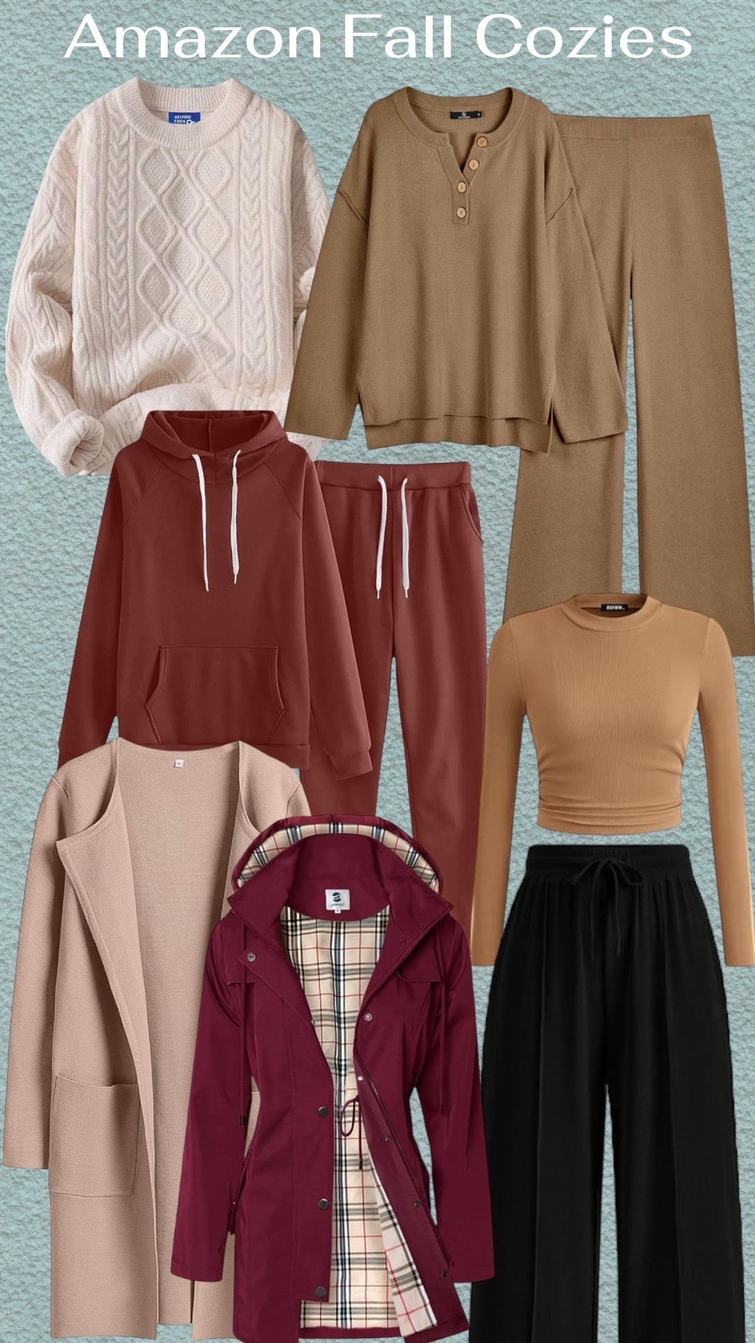 Cozy fall items from Amazon — like sweaters, loungewear and jackets. 



Amazon fall fashion finds, Amazon fall cozies, Amazon cozy loungewear, Amazon cozy fashion, Amazon Fall Cozies Finds, Amazon Fall Cozies You Need, Best Amazon Fall Cozies, Amazon Fall Cozies Under $100 #LTKautumn#LTKFindsUnder100

#LTKActive #LTKSeasonal #LTKootd #LTKActive #LTKU