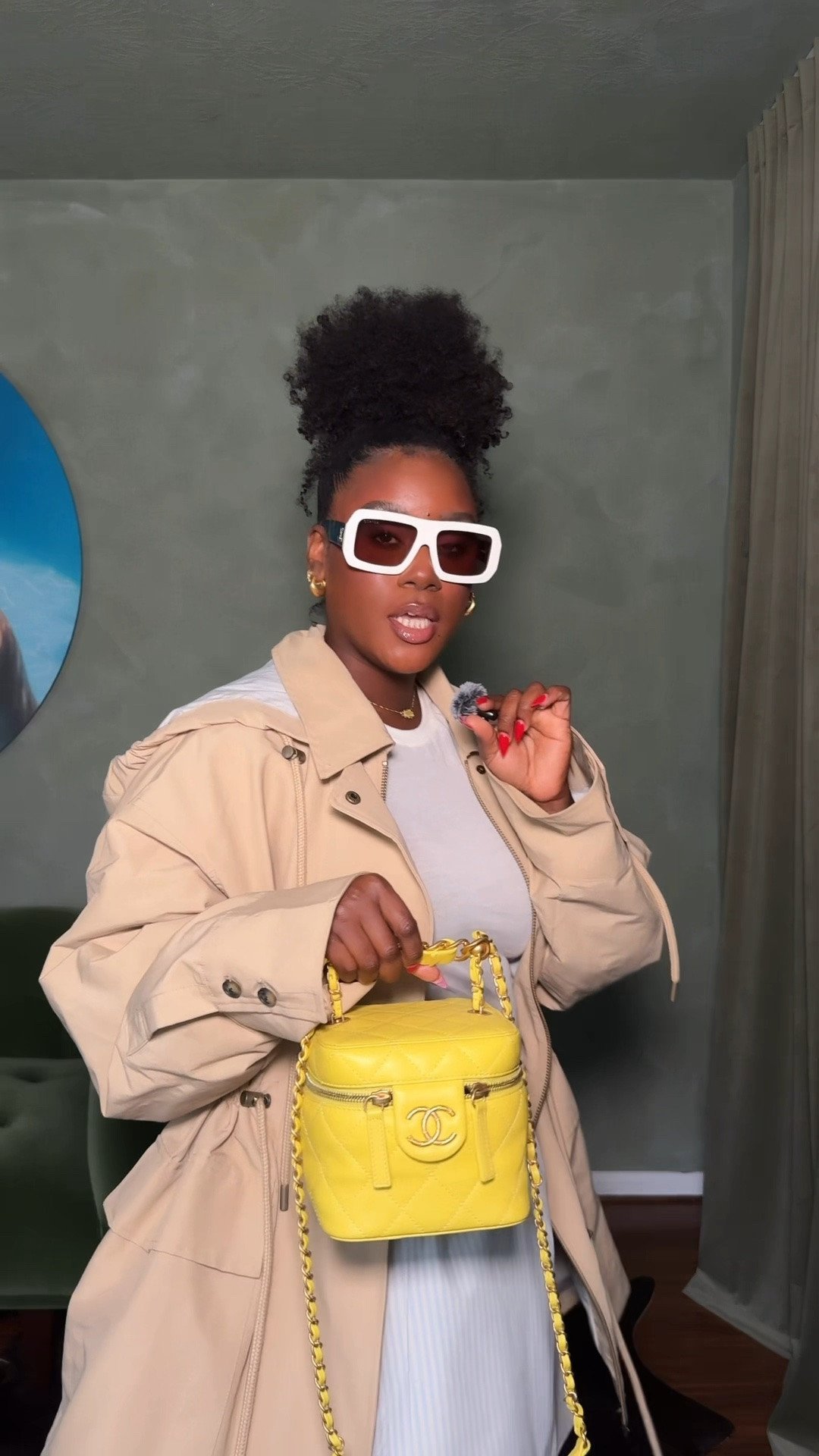 Styling the yellow Chanel bag with affordable pieces from KBB