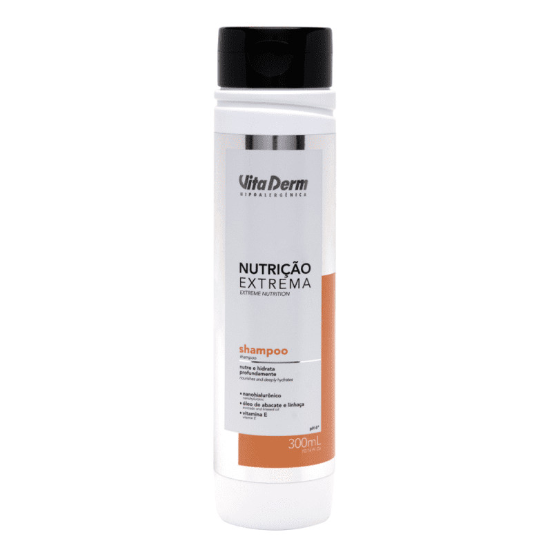 Vita Derm Nutrição Extrema
             - Shampoo 300 ml | Beleza Na Web (BR)