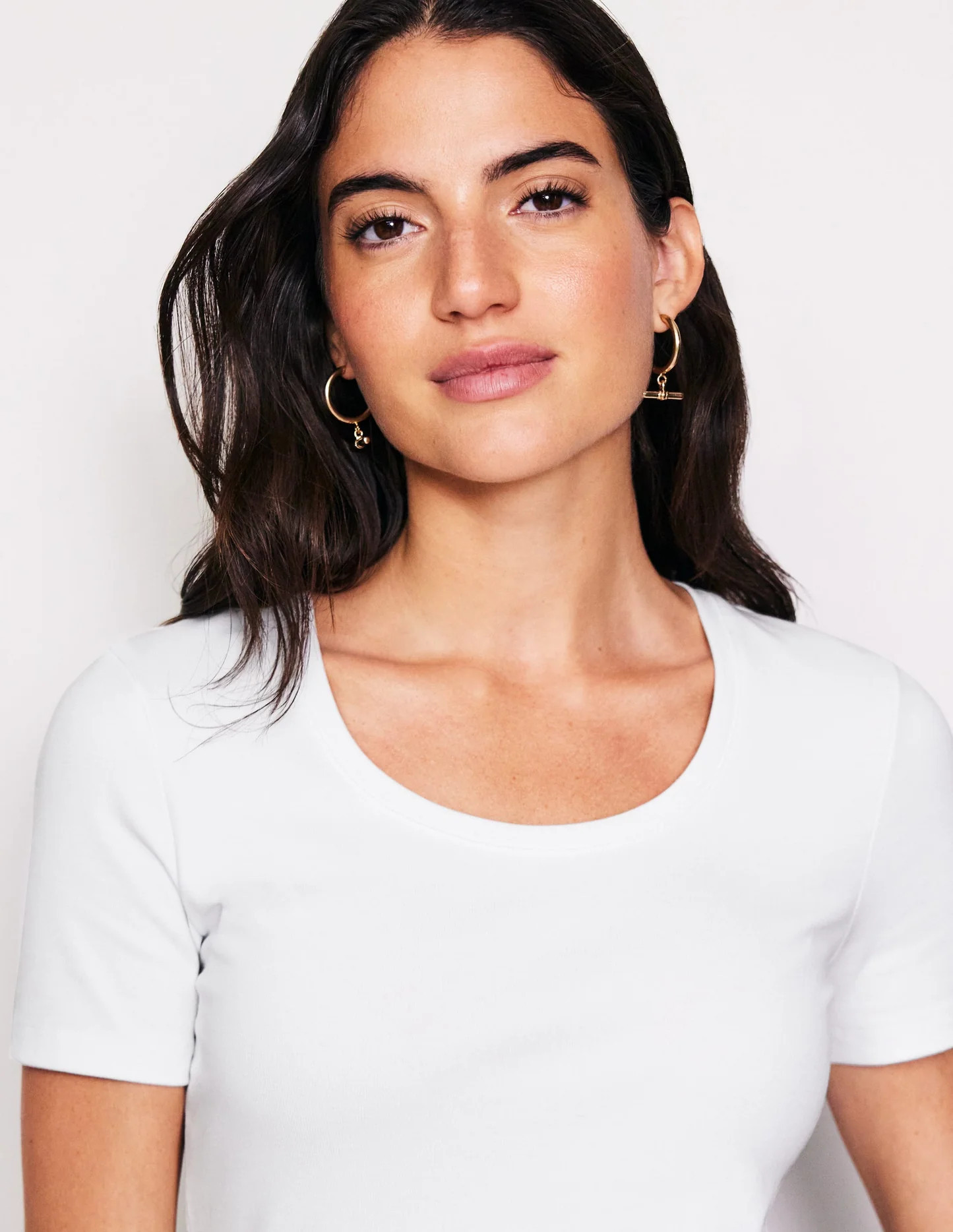 Essential Jersey T-Shirt-White | Boden UK