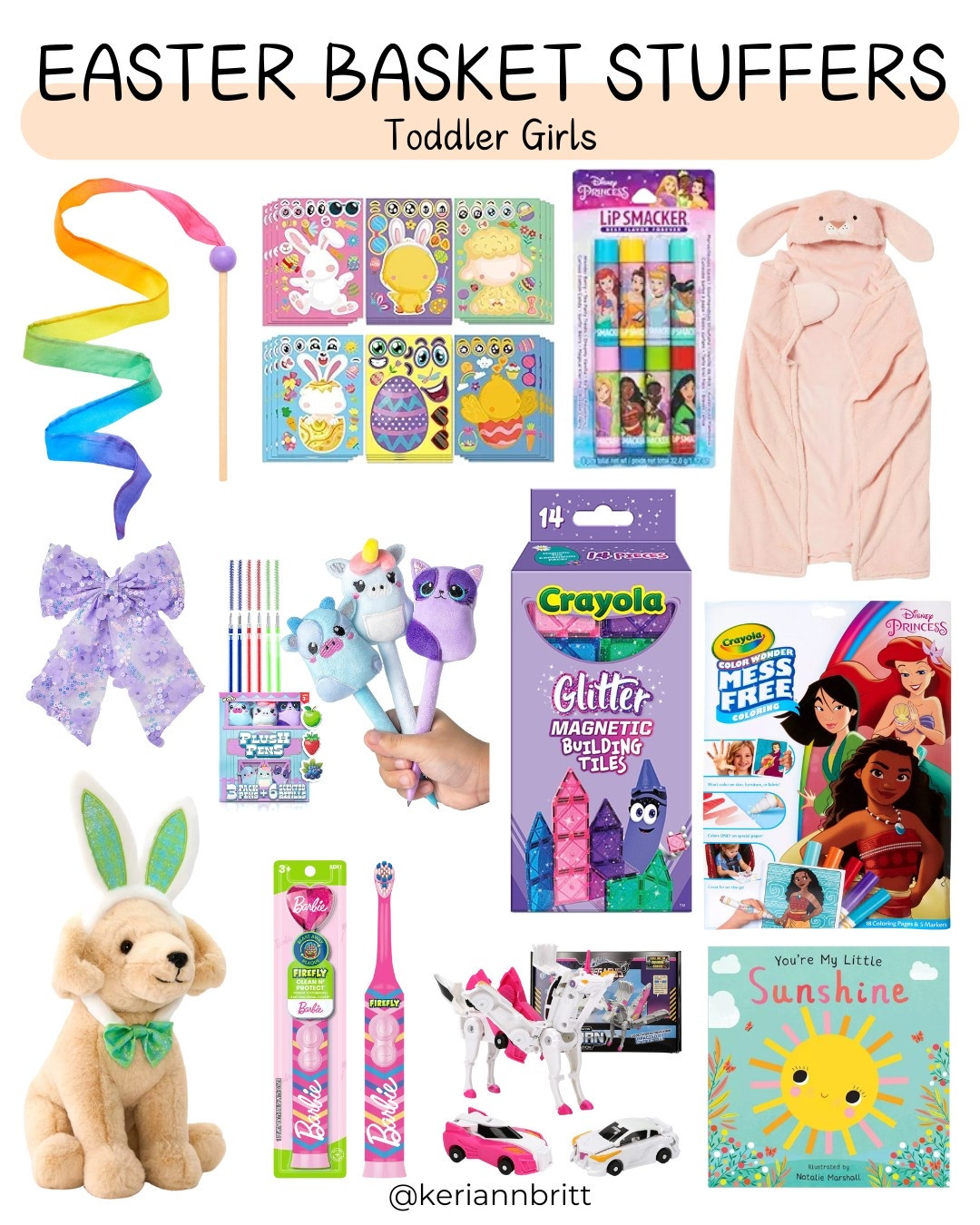 Toddler Girl Easter Basket Stuffers

Girls Easter ideas / Easter basket idea / kids Easter basket / Easter gift 

#LTKKids #LTKSeasonal