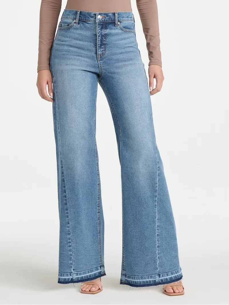 Sofia Vergara Women's Margot Seamed Wide Leg, Sizes 0-26W | Walmart (US)