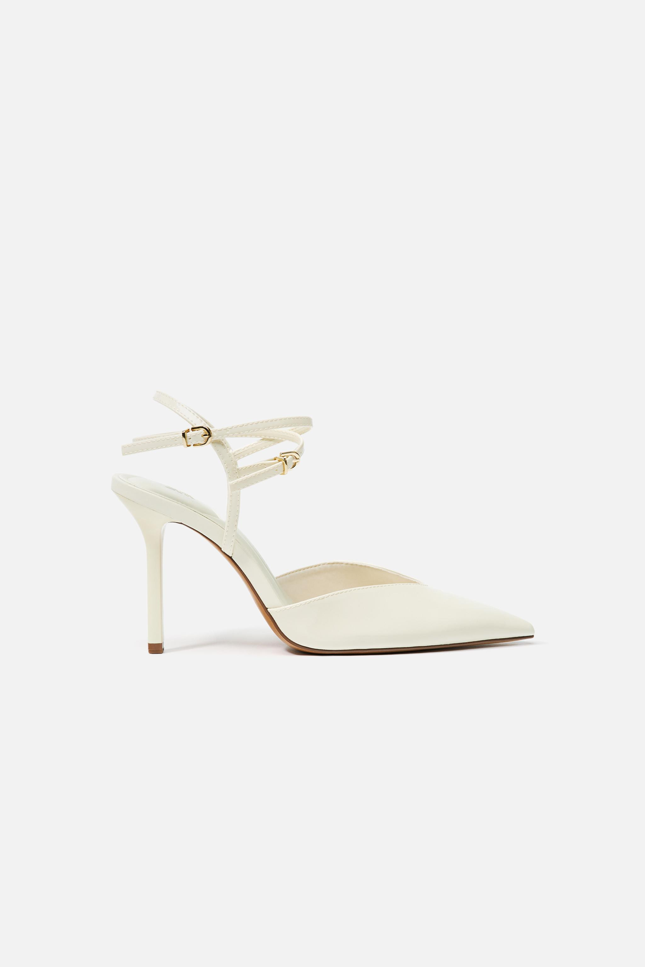 STRAPPY SLINGBACK HEELS | Zara Canada
