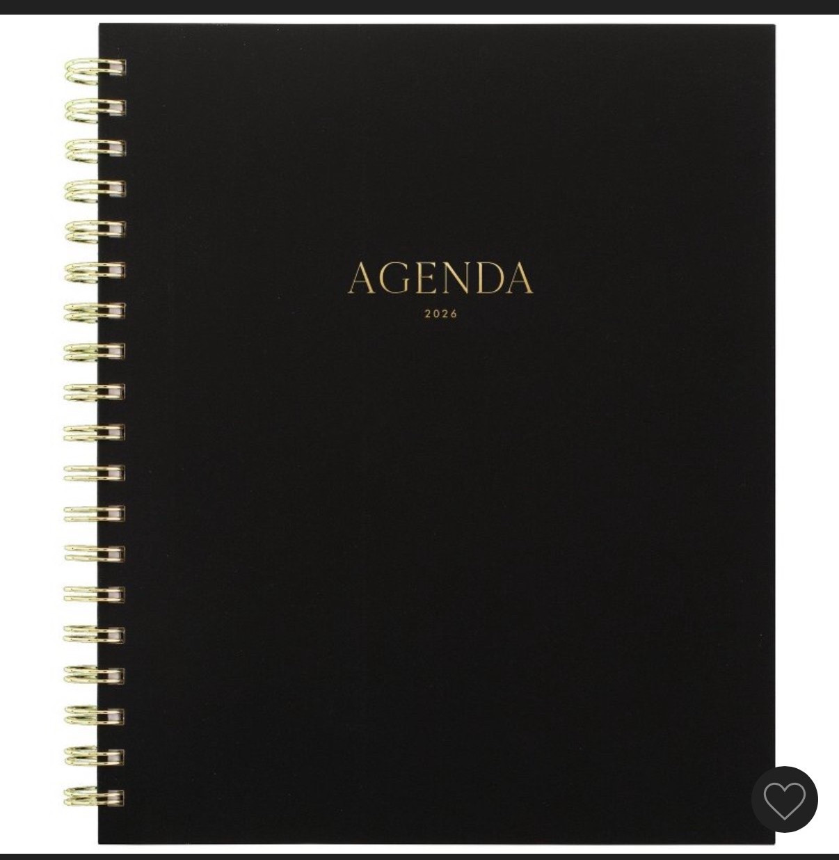 Sugar Paper Essentials 10.25"x8.813" 2026
Large Hardcover Black Badge Planner 
Cute planner

#LTKmomlife #LTKdayinmylife