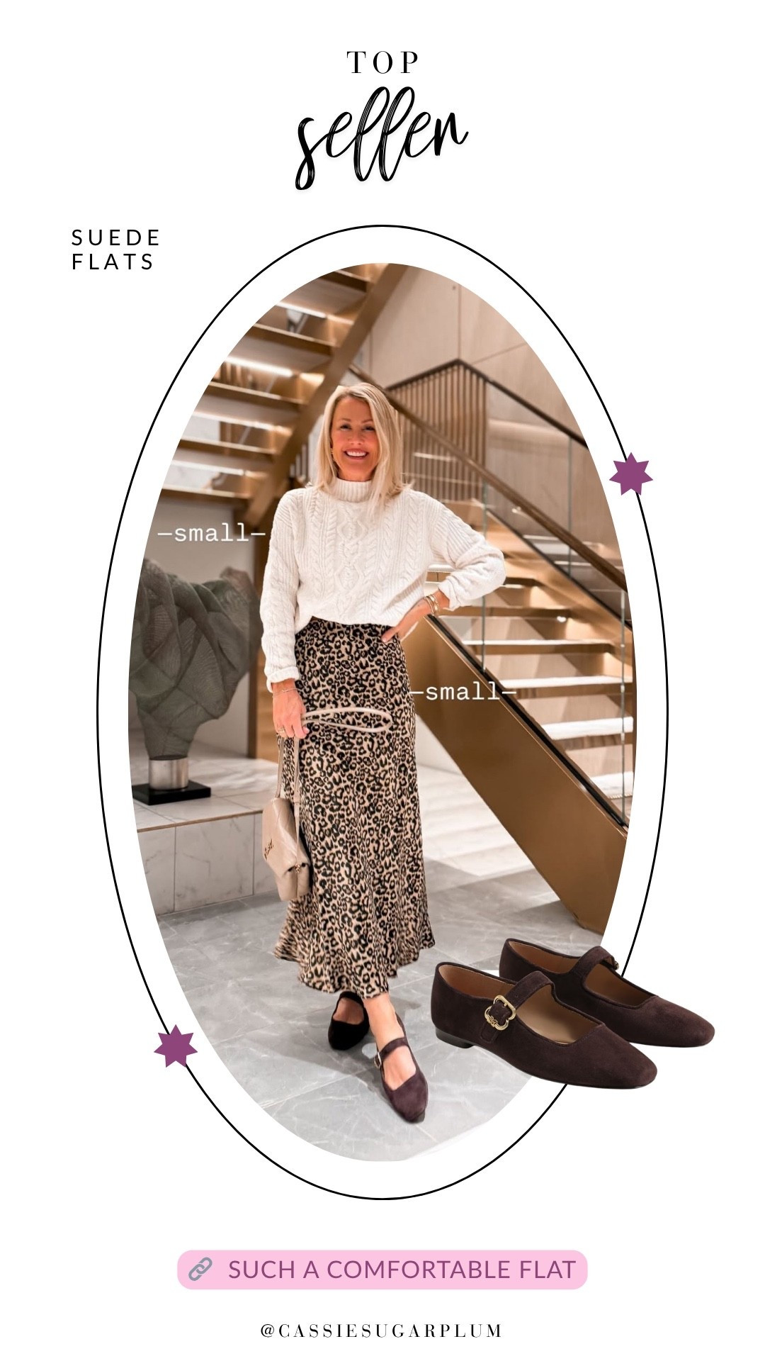 These Sam Edelman flats are sooo comfortable, and the chocolate brown colorway is gorgeous. 🤎

#LTKShoeCrush #LTKOver40 #LTKSeasonal