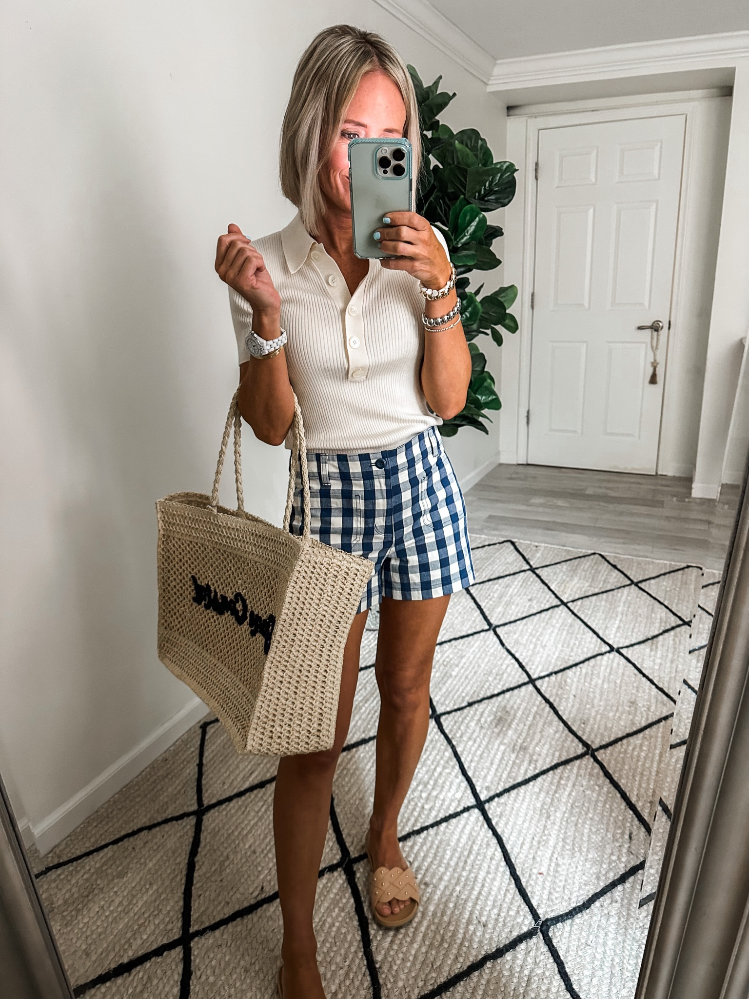 Memorial Day style, Jcrew, on sale, shorts run big, I’m in 00
Sweater top fits TTS. In xs
Straw tote, coastal, Target

#LTKsalealert #LTKitbag #LTKunder100
