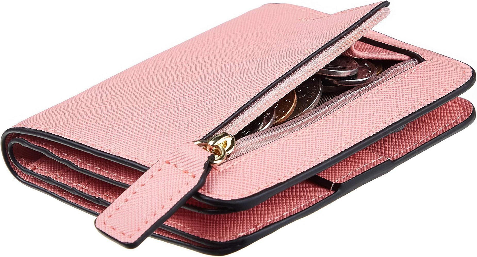 Toughergun Wallet Women Rfid Blocking Small Compact Bifold Luxury Leather Pocket Wallet Ladies Mi... | Amazon (US)