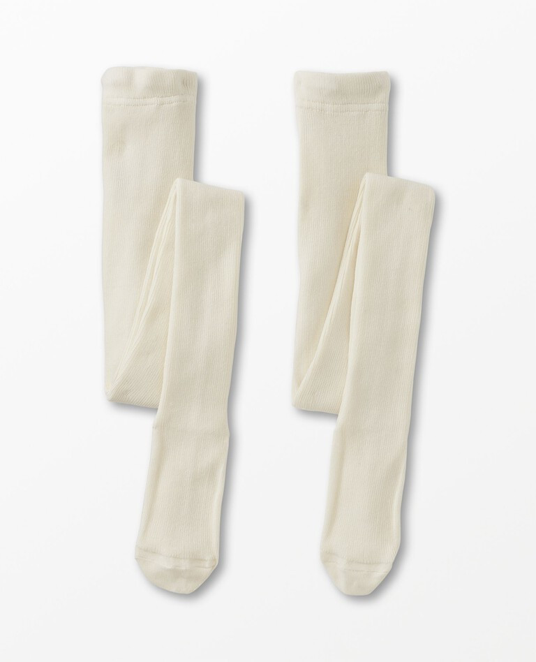 Ribbed Footed Tights 2-Pack | Hanna Andersson