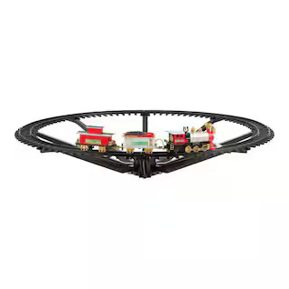9 ft. Christmas Tree Train Set | The Home Depot