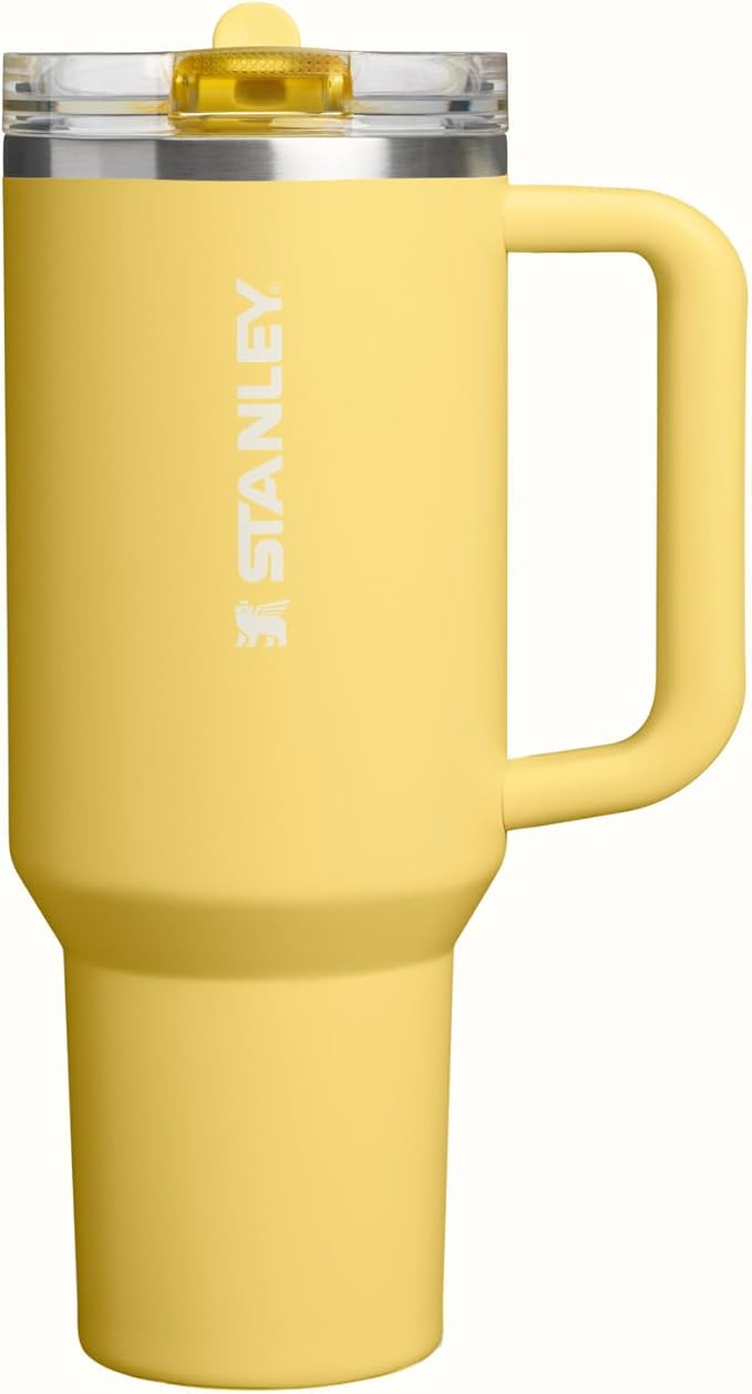 STANLEY Quencher ProTour Flip Straw Tumbler with Leakproof Lid 40 oz | Built-In Straw & Handle | ... | Amazon (US)