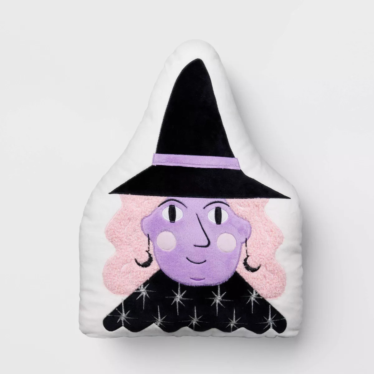 14.75"x11" Witch Novelty Shaped Throw Pillow - Hyde and EEK! Boutique™ | Target