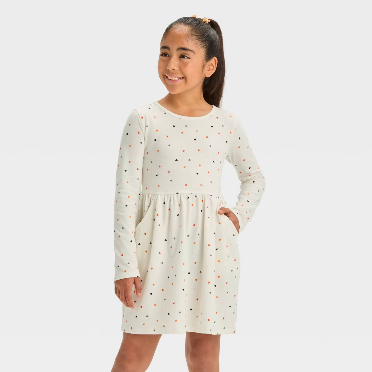 Girls' Long Sleeve Halloween Dress - Cat & Jack™ | Target