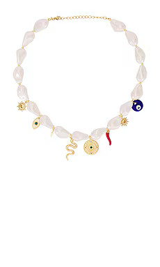 petit moments Spicy Charm Necklace in Pearl from Revolve.com | Revolve Clothing (Global)