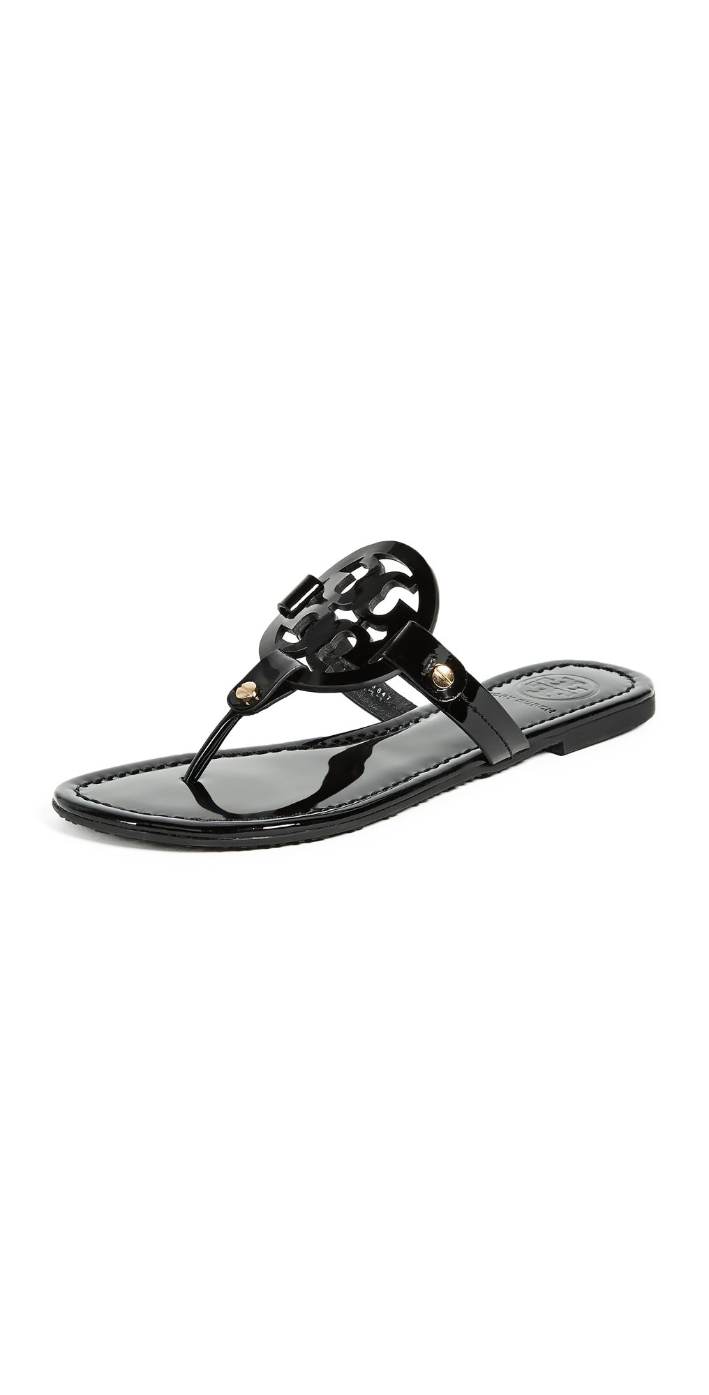 Tory Burch Miller Patent Thong Sandal | Shopbop