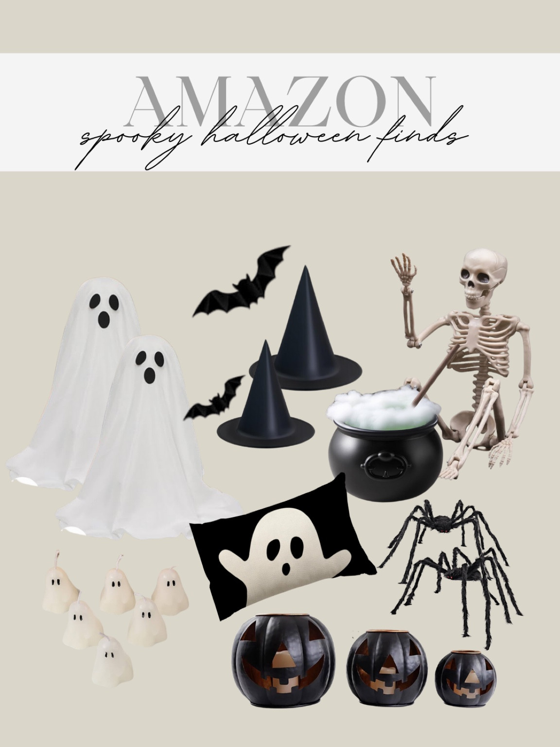 Amazon spooky Halloween finds on sale!👻 

#halloween #amazonfinds #amazondeals #amazonhalloween #halloweendecor #spooky #spookydecor #halloweenfrontporch #frontporchdecor #halloweenhomedecor #ghostcandles #skeletons #amazonspookydecor #spookyseason #ghostpillow #amazonfindsonsale #amazonprime 

#LTKHome #LTKxPrimeDay #LTKHalloween