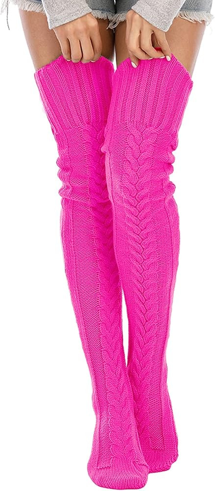 Leoparts Over Knee Thigh High Boot Socks | Amazon (US)