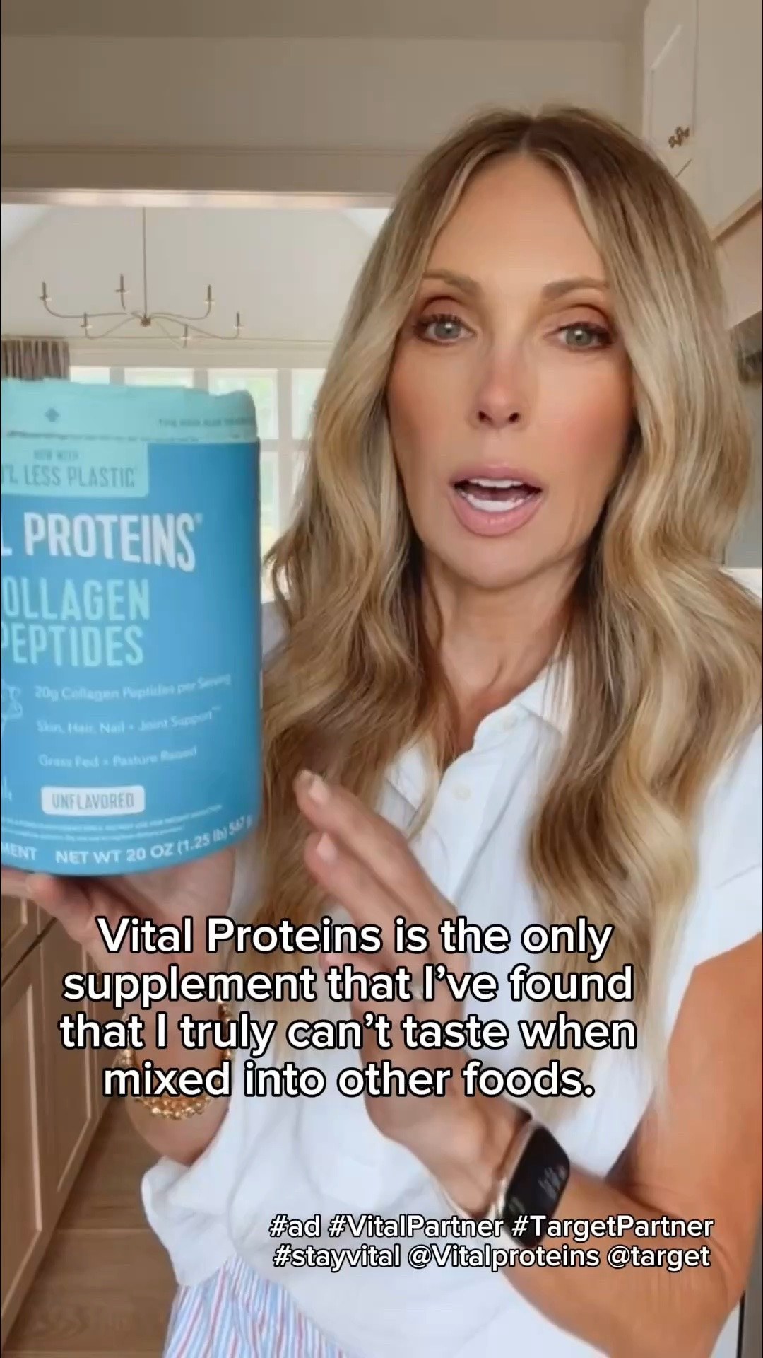 #Ad #VitalPartner Vital Proteins is the only supplement that I’ve found that I truly can’t taste when mixed into other foods. 

#TargetPartner #StayVital #target @vitalproteins @Target

**These statements have not been evaluated by the Food and Drug Administration. This product is not intended to diagnose, treat, cure, or prevent any disease.

#LTKdayinmylife #LTKfitnessgoals #LTKActive