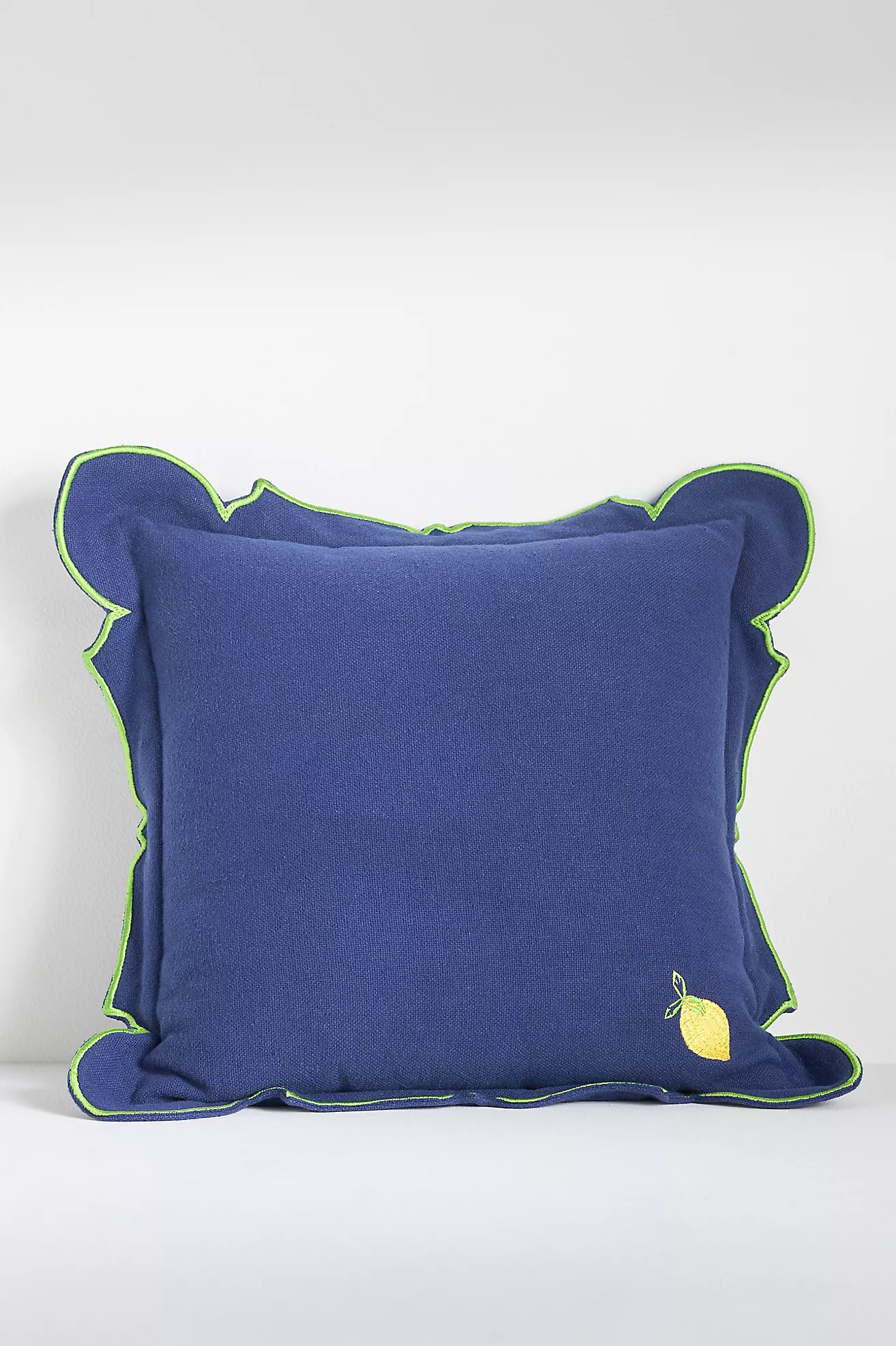 Penelope Cotton Embroidered Icon Pillow | Anthropologie (US)