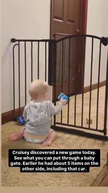 A baby safety gate that is functional and can fit into modern decor. It also has the perfect spacing so it doesn’t punch their fingers when baby wants to help close the gate. 

10/10 recommend!

#babygate #safetygate #toddlergear #babyproofing #blacksafetygate #petgear #petgate



#LTKHome #LTKBaby