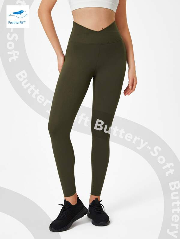 GLOWMODE FeatherFit™ Crossover 24" Leggings
   
      SKU: st2109095518179117
          (1000+ ... | SHEIN