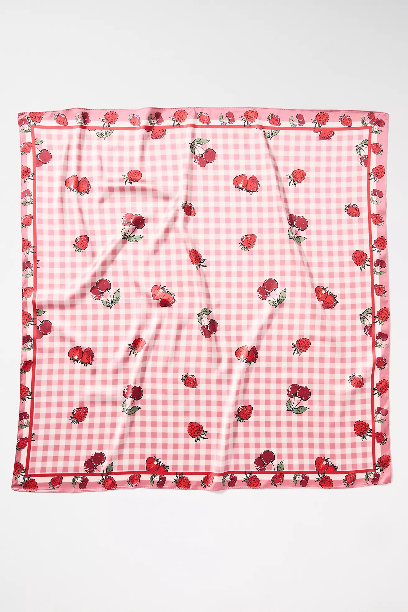 Summer Fruits Printed Hair Scarves, Set of 2 | Anthropologie (US)