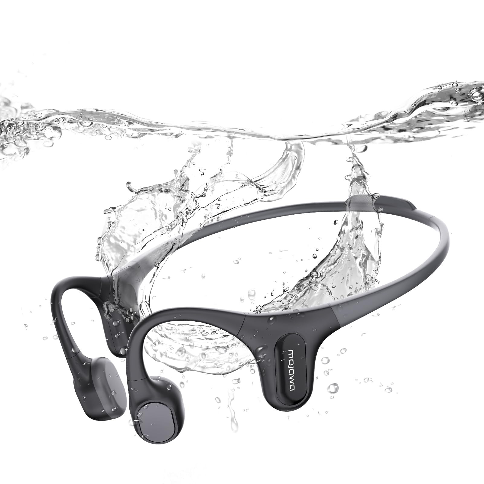Run Plus Bone Conduction Headphones, Open-Ear Bluetooth Headphones, 32GB MP3 Player, IP68 Waterpr... | Amazon (US)