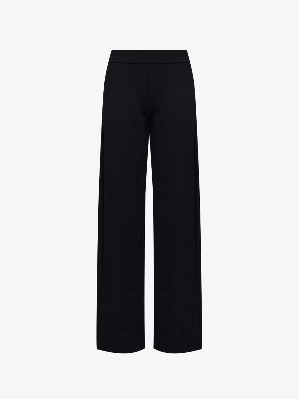 Pathc-pocket straight-leg mid-rise stretch-woven trousers | Selfridges