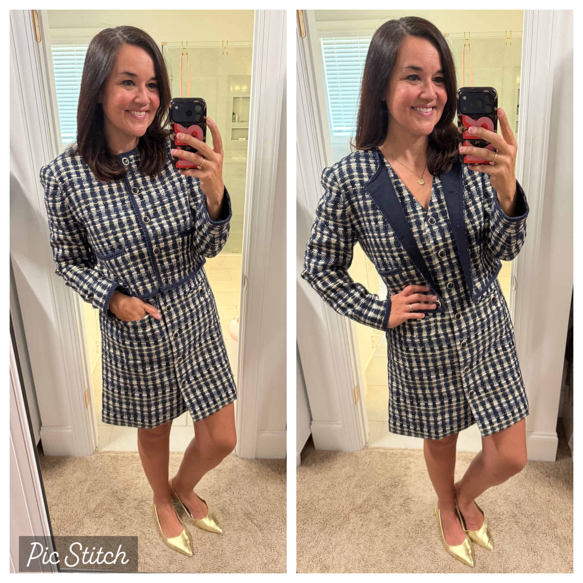 Dress - Size 10 
Jacket - Size 10 

#LTKSaleAlert #LTKOver40 #LTKMidsize