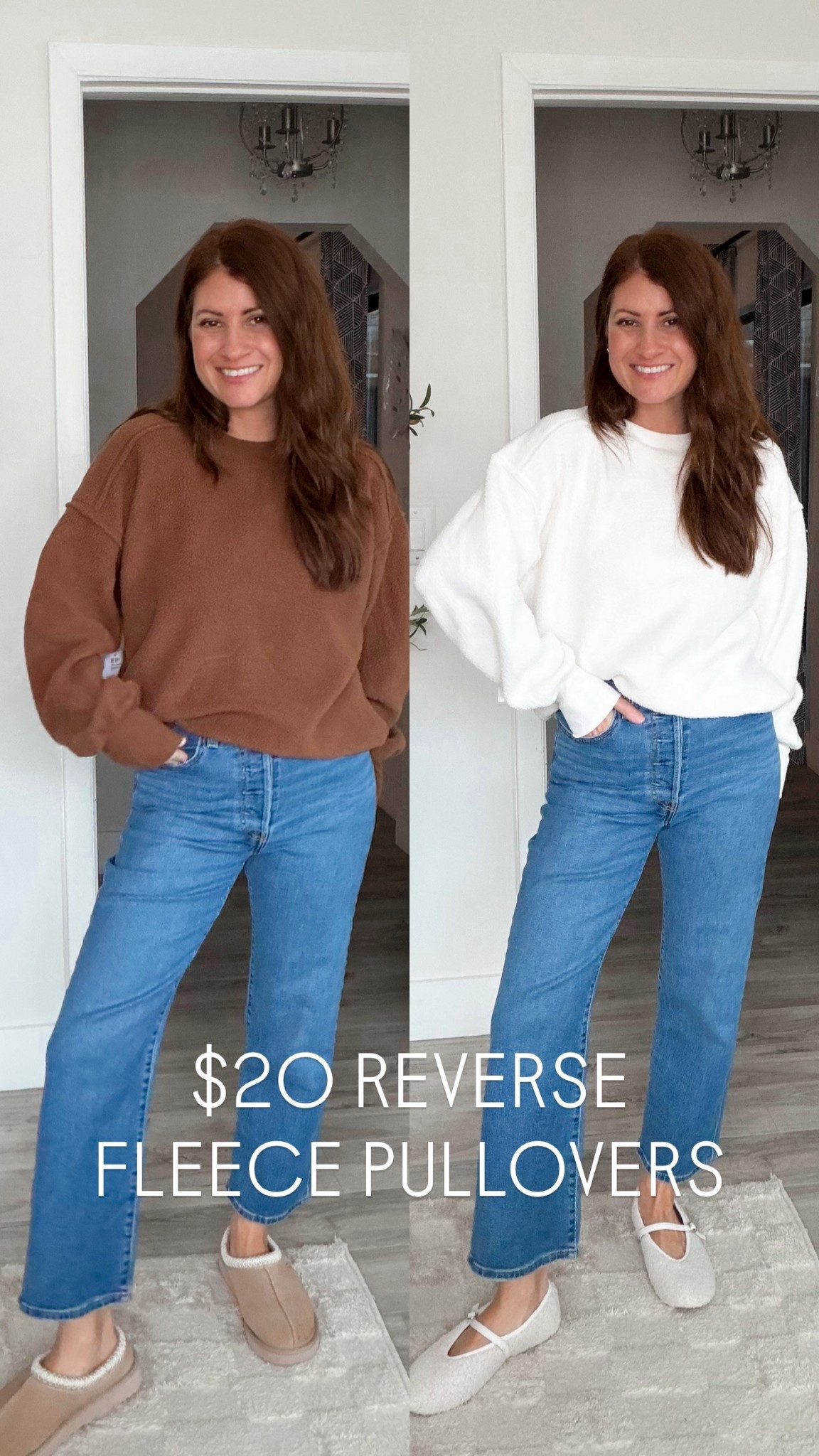 Loving these $20 reverse fleece pullovers from Walmart! They look just like a more expensive version and they’re so comfortable! Super soft and I love the fit! I size up to a medium in both of these colors for a little bit more room and length! Come in four color options and they’ve already sold out a few times! This would make a great gift!

#LTKStyleTip #LTKGiftGuide #LTKOver40