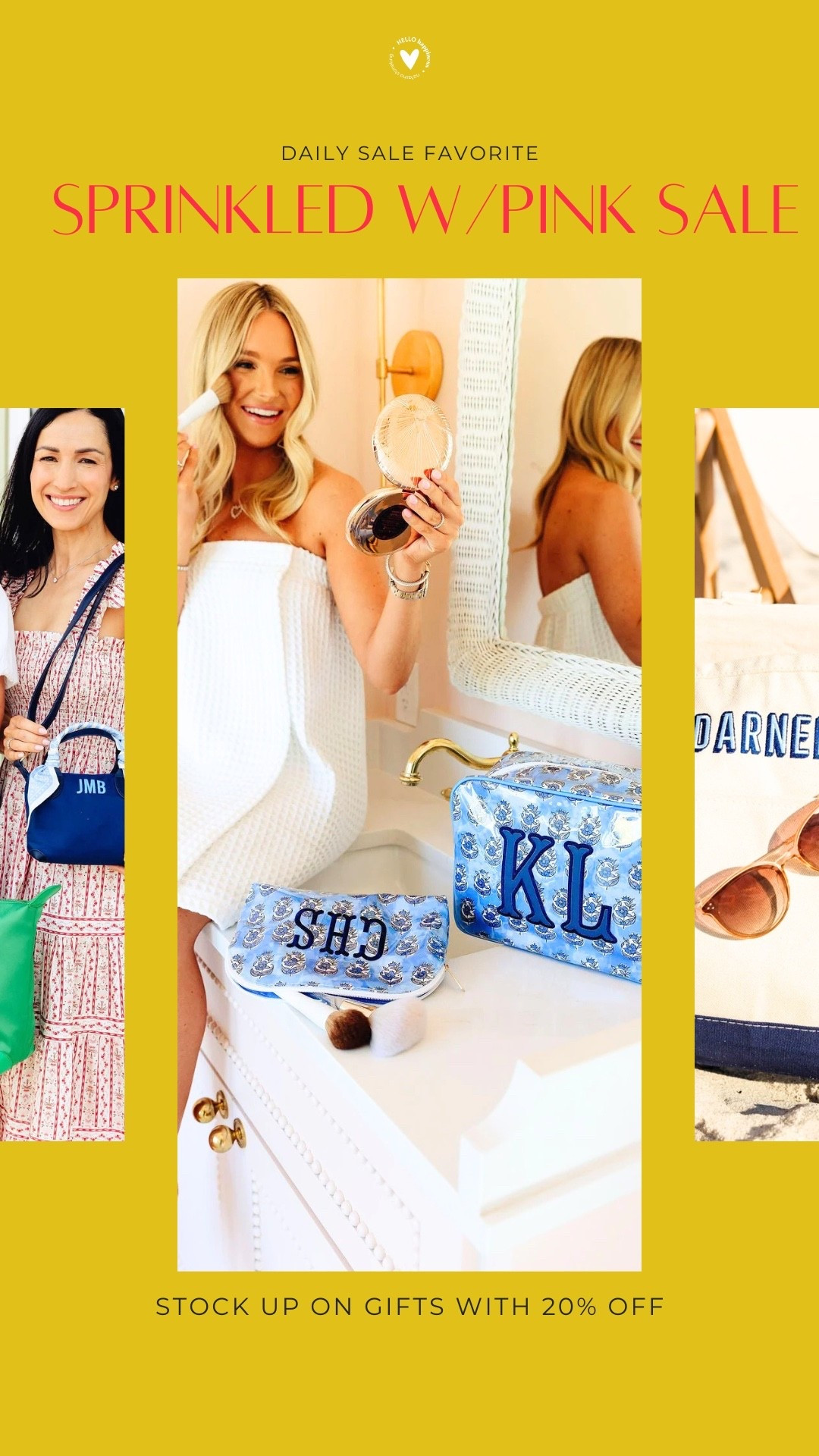 💖 Sprinkled with Pink! Stock up on gifts and enjoy 20% off—perfect time to treat yourself and others!

#LTKTravel #LTKootd #LTKSaleAlert