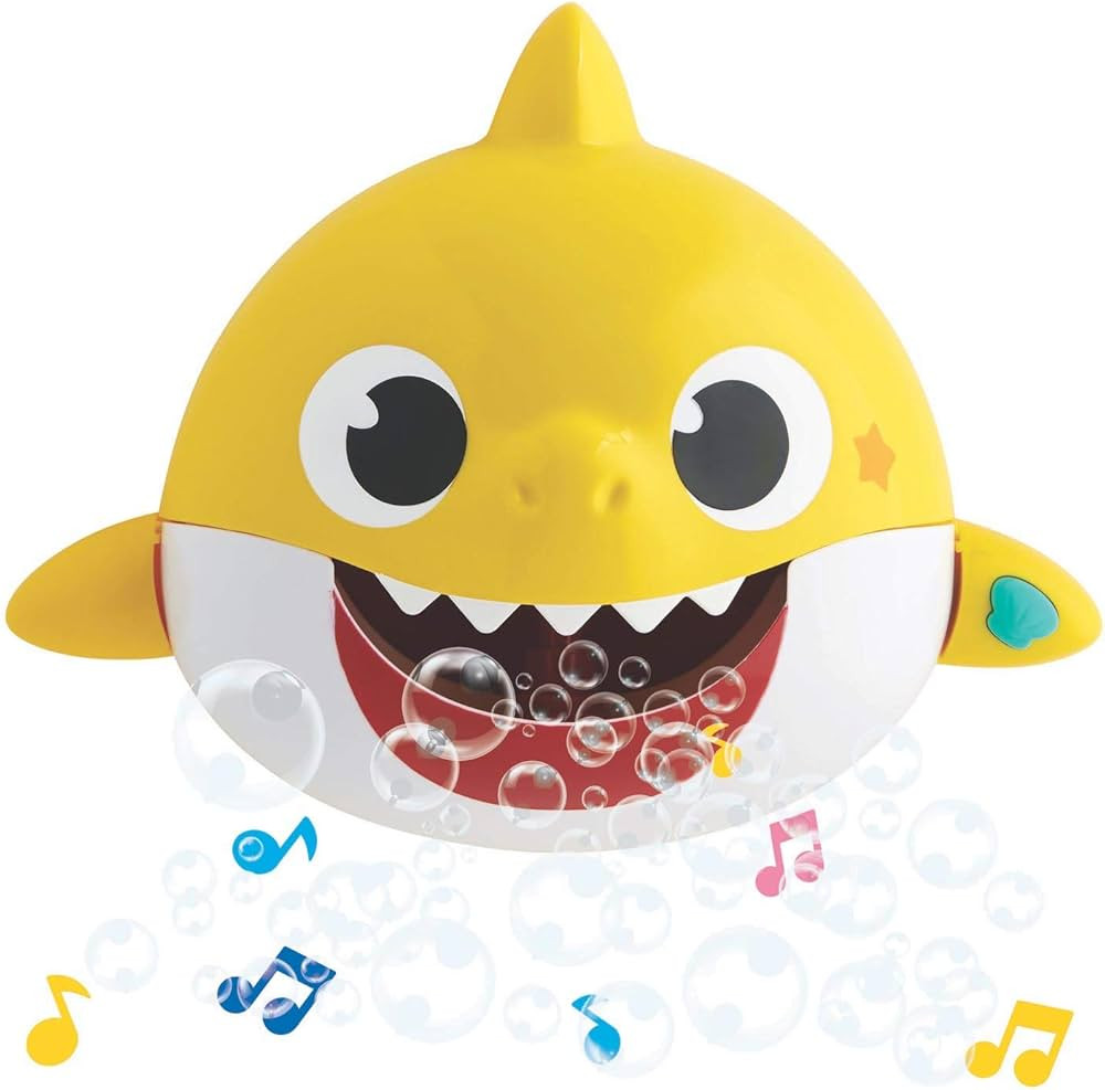 WowWee Baby Shark Official - Singing Bath Time Bubble Maker, Multicolor | Amazon (US)