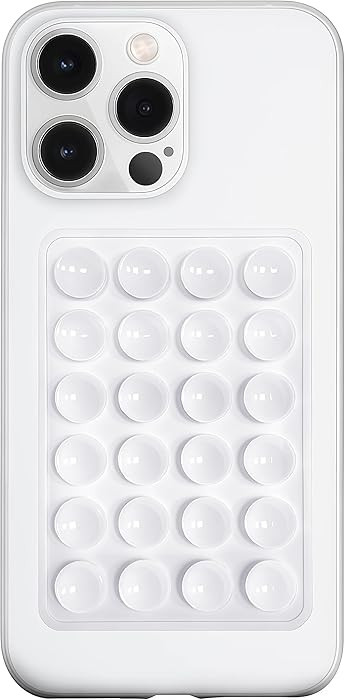 Anteel Silicone Suction Phone Case Mount, Silicon Adhesive Phone Accessory for Smartphones, Hands... | Amazon (US)