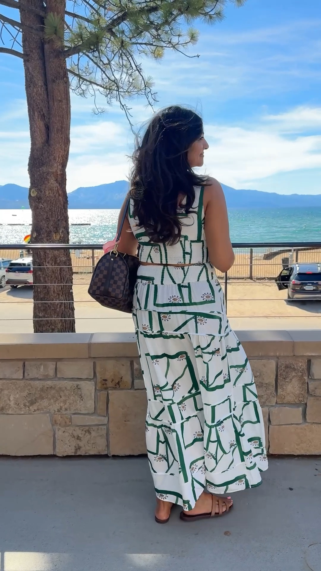 Attire: lakeside chic

This matching set was perfect for our road trip to Lake Tahoe

#hamptons #beachattire #lakeoutfits #matchingset #evileye #boho #coastal #laketahoe #summer #wanderlust #ltkvideo 

#LTKMidsize #LTKTravel #LTKStyleTip