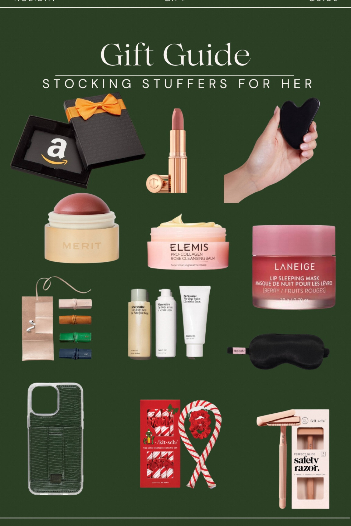 Stocking Stuffers for Her! 

stocking stuffers / gifts for her / small gifts / gifts for her under $25 / Amazon gifts / gift guide / holiday gifts

#LTKSeasonal #LTKGiftGuide #LTKHoliday