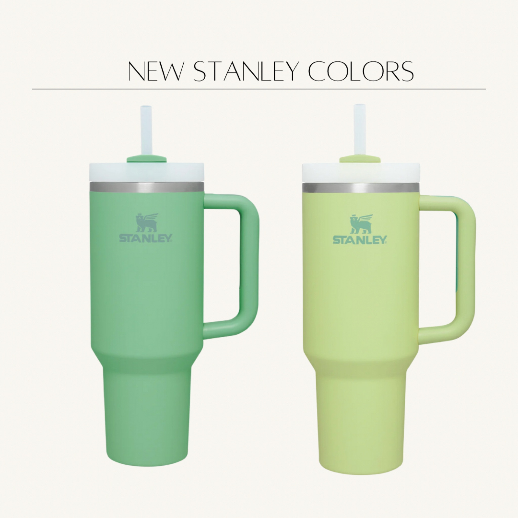 New colors of the Stanley tumbler. Both 30 and 40oz option! Colors perfect for spring! 

#LTKFind #LTKfit #LTKSeasonal