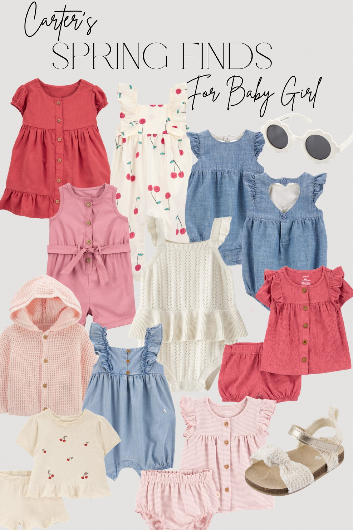 Adorable spring finds for baby girl! Start getting ready for Easter now with these New Arrivals at Carter’s we are loving! #Carters #Easter #spring #babygirl #baby #babyfashion #babyclothes #babyoutfits

#LTKFamily #LTKBaby #LTKKids