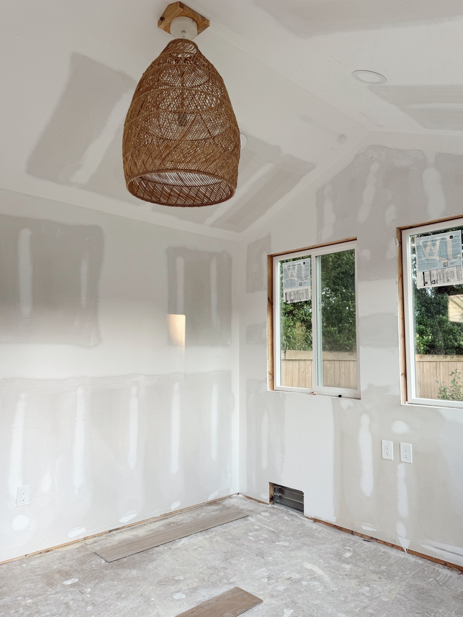 Slowly but surely making progress on our little backyard office — and this Serena & Lily pendant was the first thing I knew I wanted in here 🤎 It adds so much warmth and texture to the space

#LTKHome