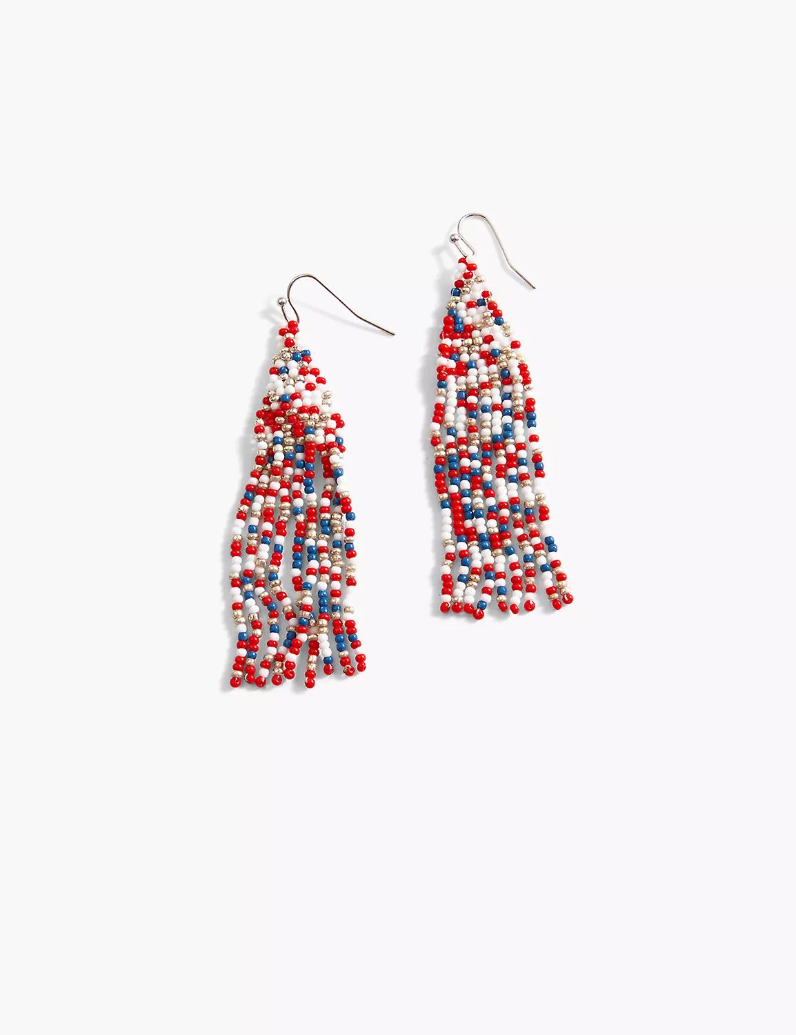 Americana Beaded Drop Earrings | LaneBryant | Lane Bryant (US)