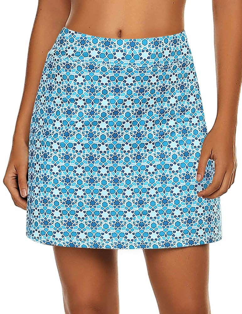 Ekouaer Women's Active Performance Skort Lightweight Skirt for Running Tennis Golf Workout Sports | Amazon (US)