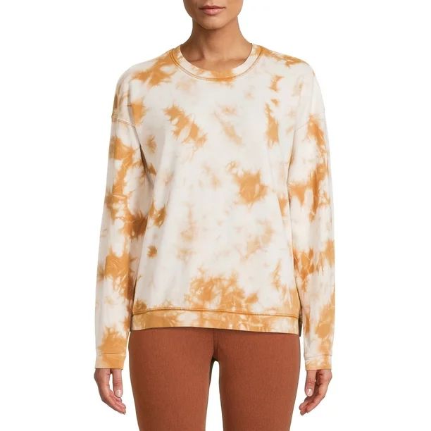 Time and Tru Women's Tie Dye Sweatshirt | Walmart (US)