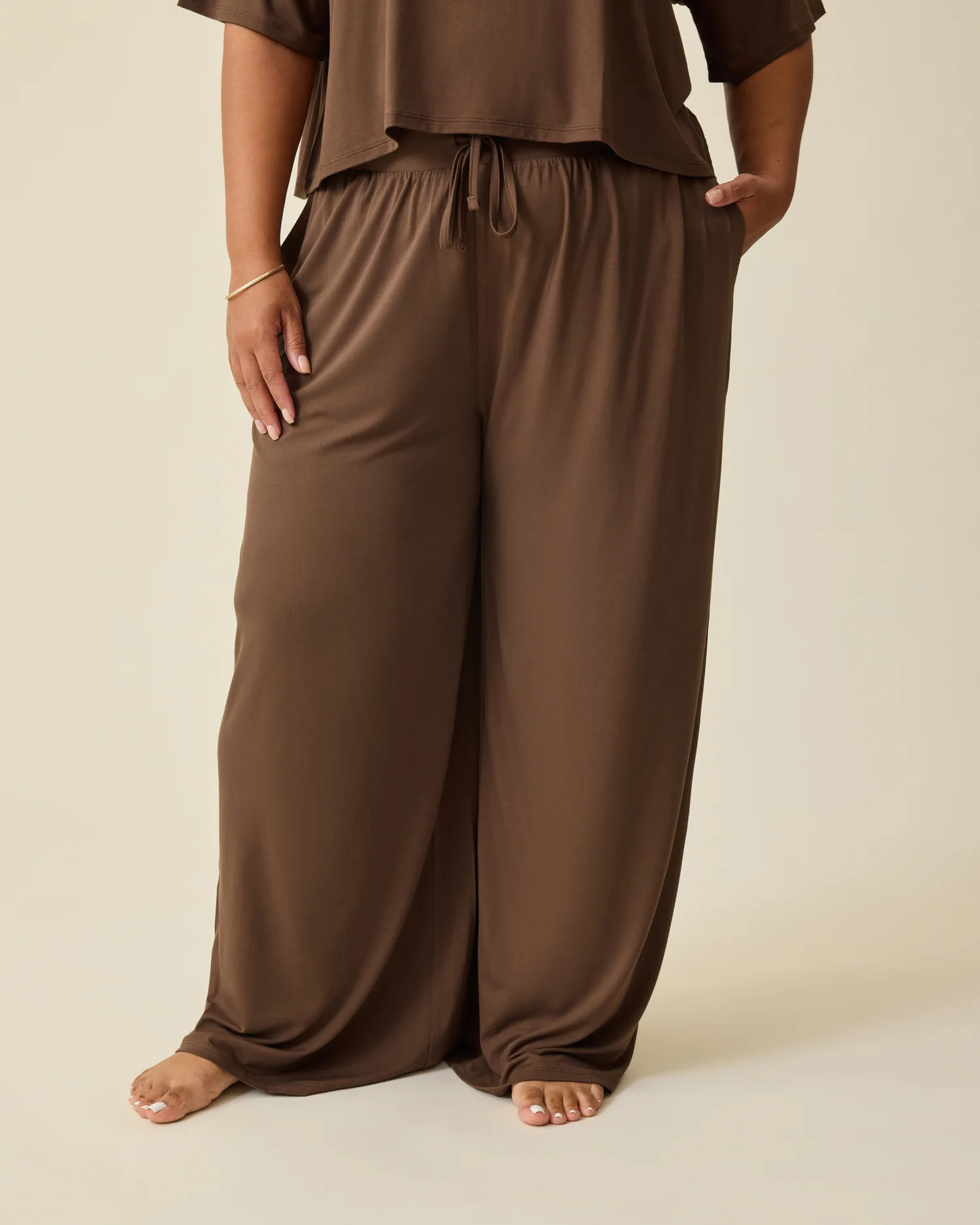 Aria Bamboo Casual Lounge Pant | Chocolate - Kindred Bravely | Kindred Bravely