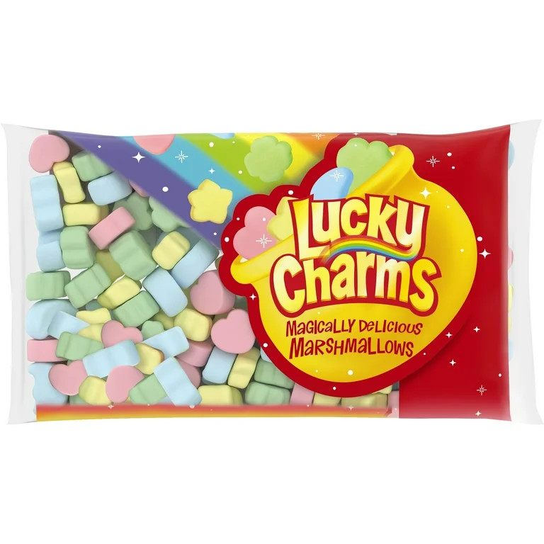 Jet-Puffed Lucky Charms Shaped Magically Delicious Marshmallows, 7 oz Bag | Walmart (US)