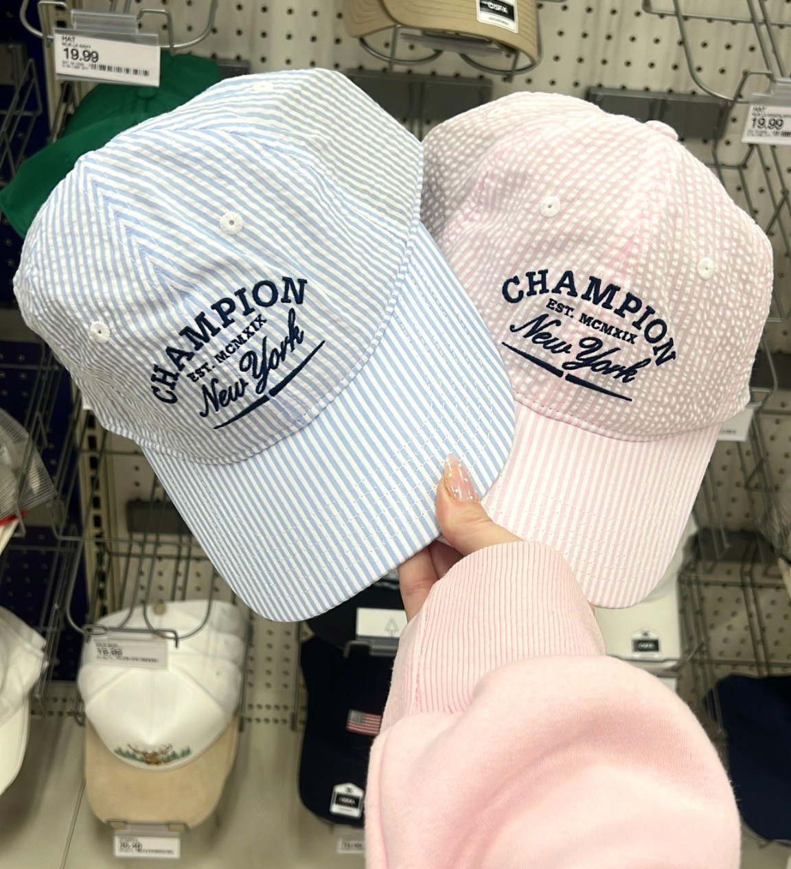 How cute are these hats? And they’re only $15!  

#LTKootd #LTKfitnessgoals #LTKgrwm