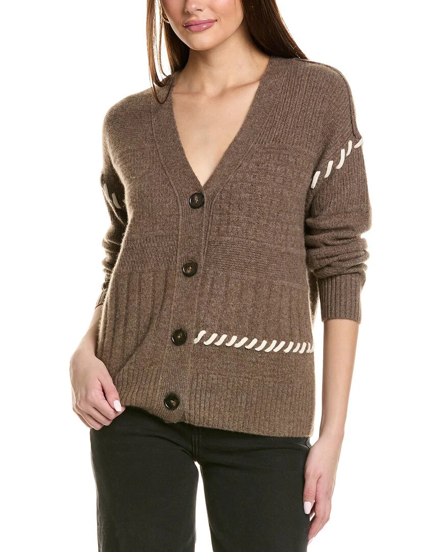 Design History Patchwork Cashmere Cardigan | Shop Simon