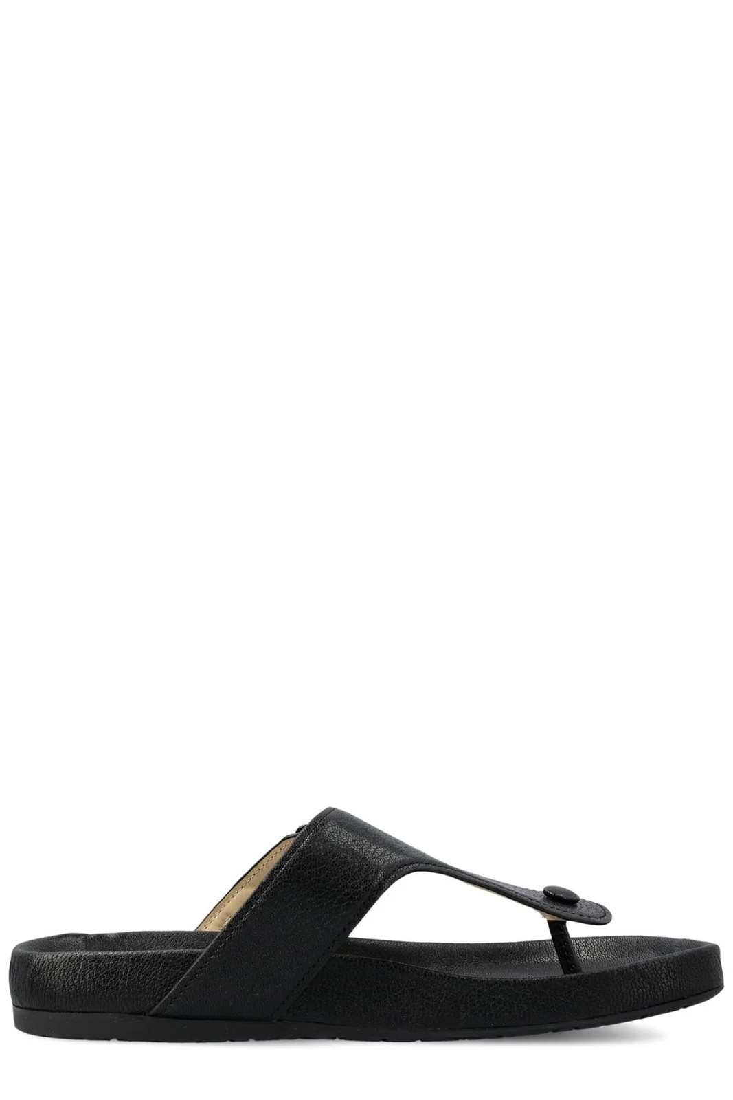 Loewe Ease Logo Plaque Sandals | Cettire Global