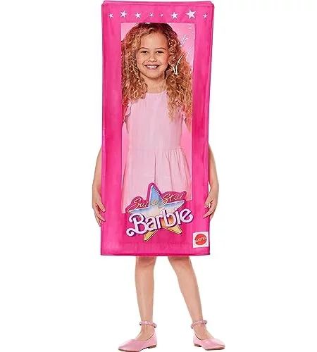 Kids Barbie Doll Box Costume | Walmart (US)