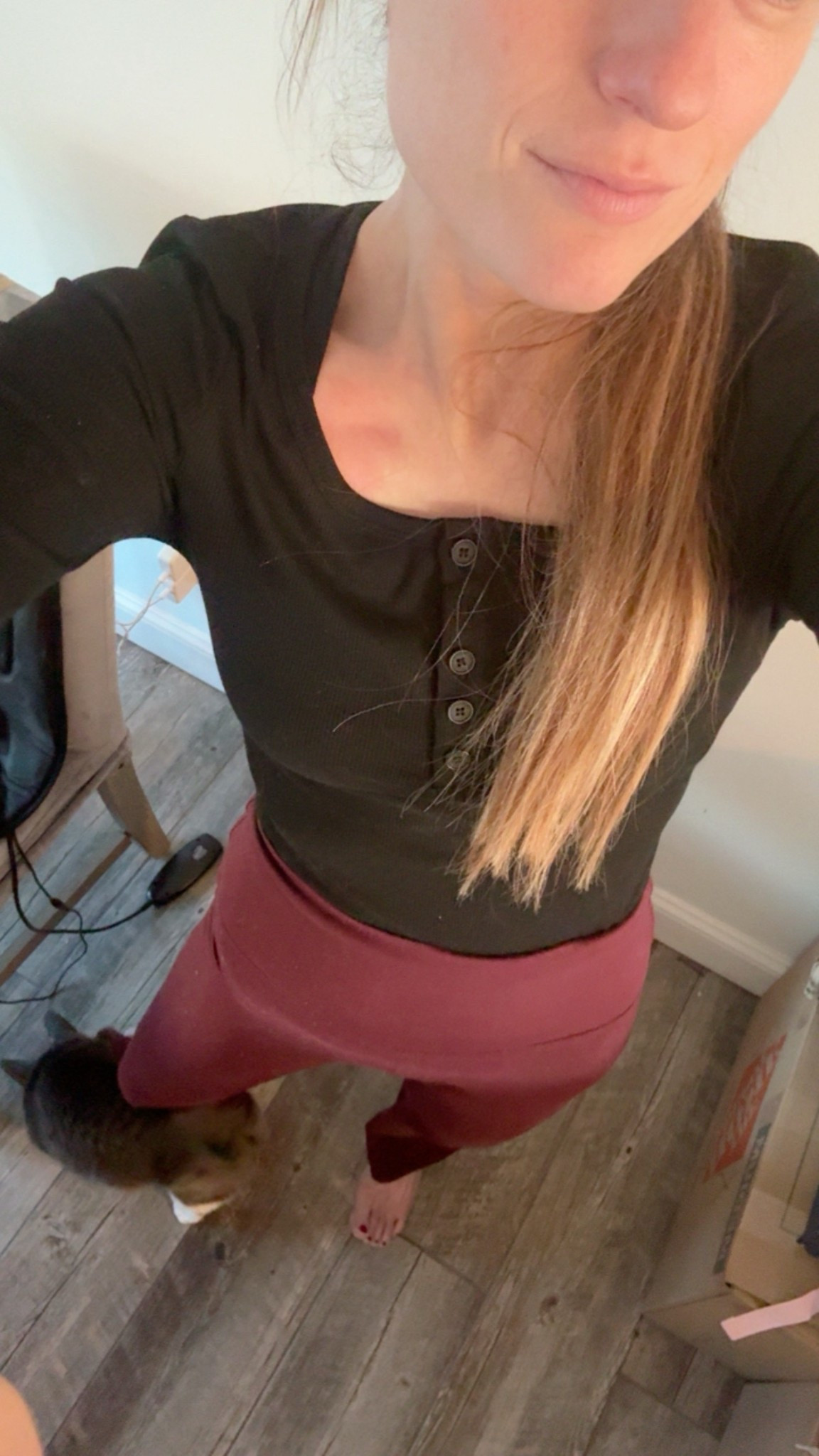 wfh fit!!! how is this henley under $9?!

#LTKFindsUnder100 #LTKSeasonal #LTKSaleAlert