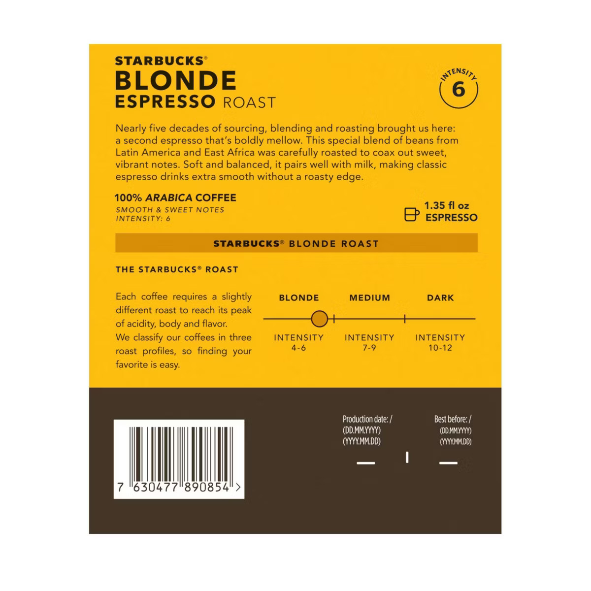 Starbucks by Nespresso Vertuo Line Blonde Espresso | Target