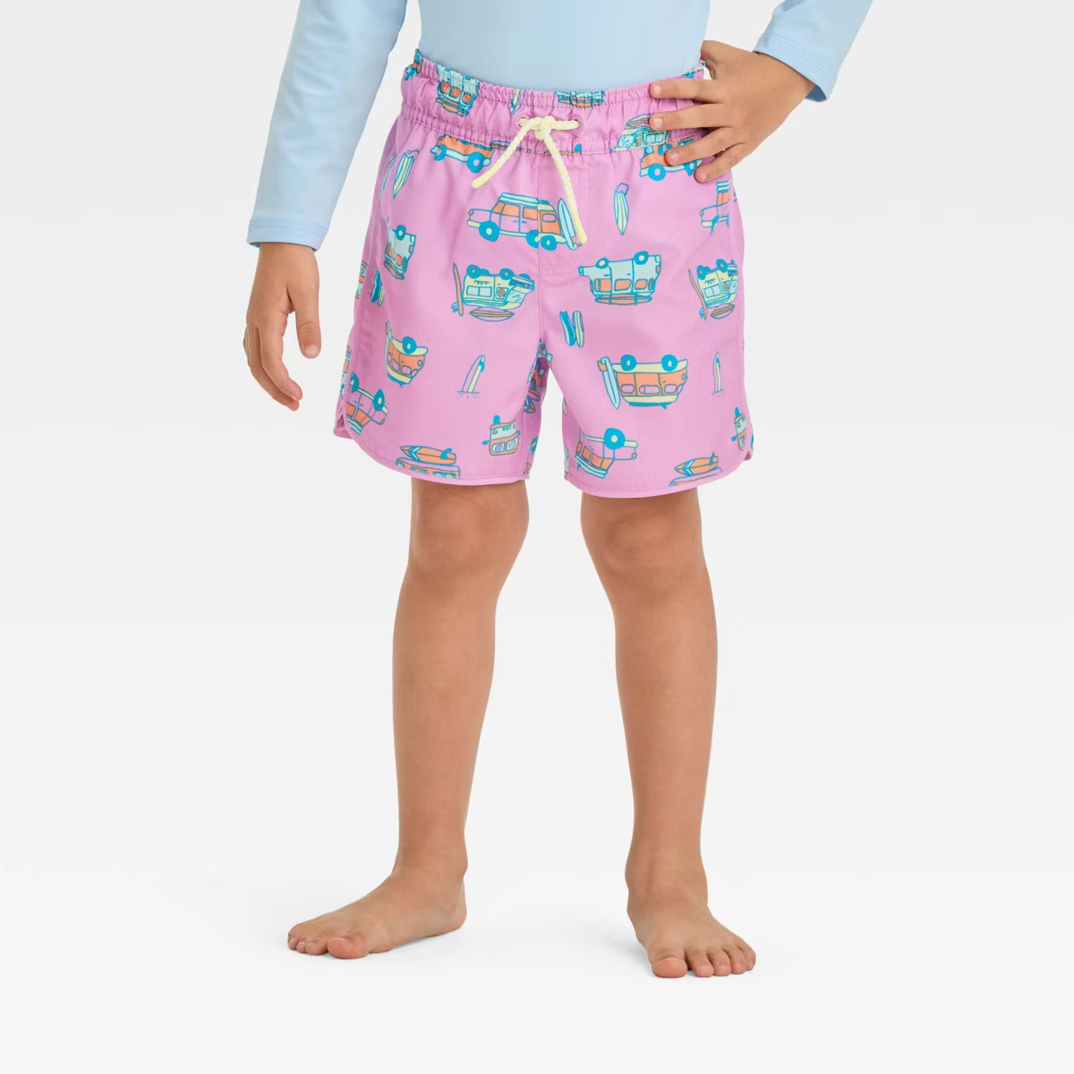 Toddler Boys' Dolphin Hem Swim Shorts - Cat & Jack™ | Target